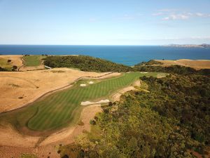 Kauri Cliffs 4th Aerial